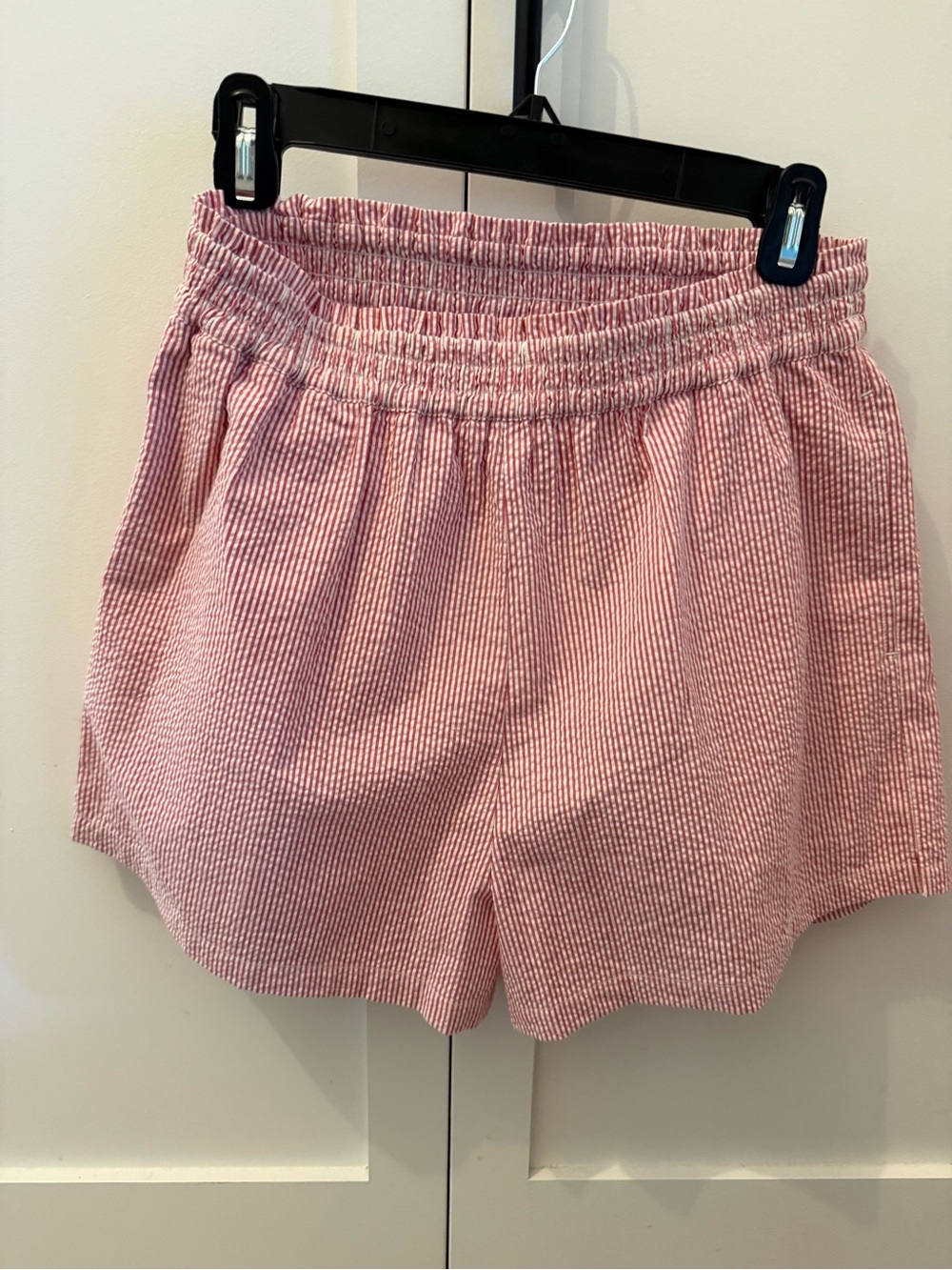 Marea by Liz Joy- Ava red seersucker short